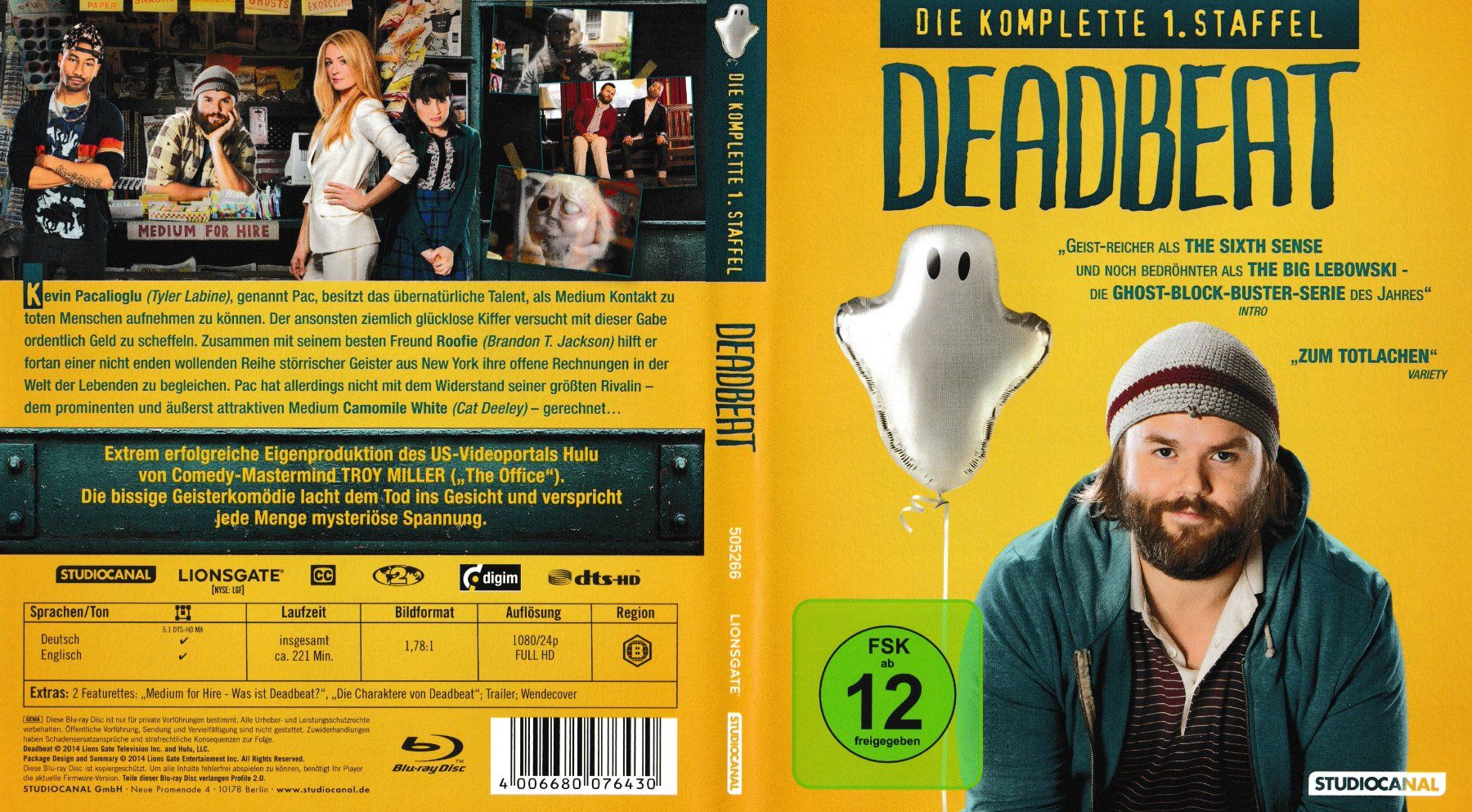 Tutti i DVDs: Blu-Ray - Deadbeat - Staffel 1 – Usato da Langnau am Albis venduto da MediaRescuerKeLoX