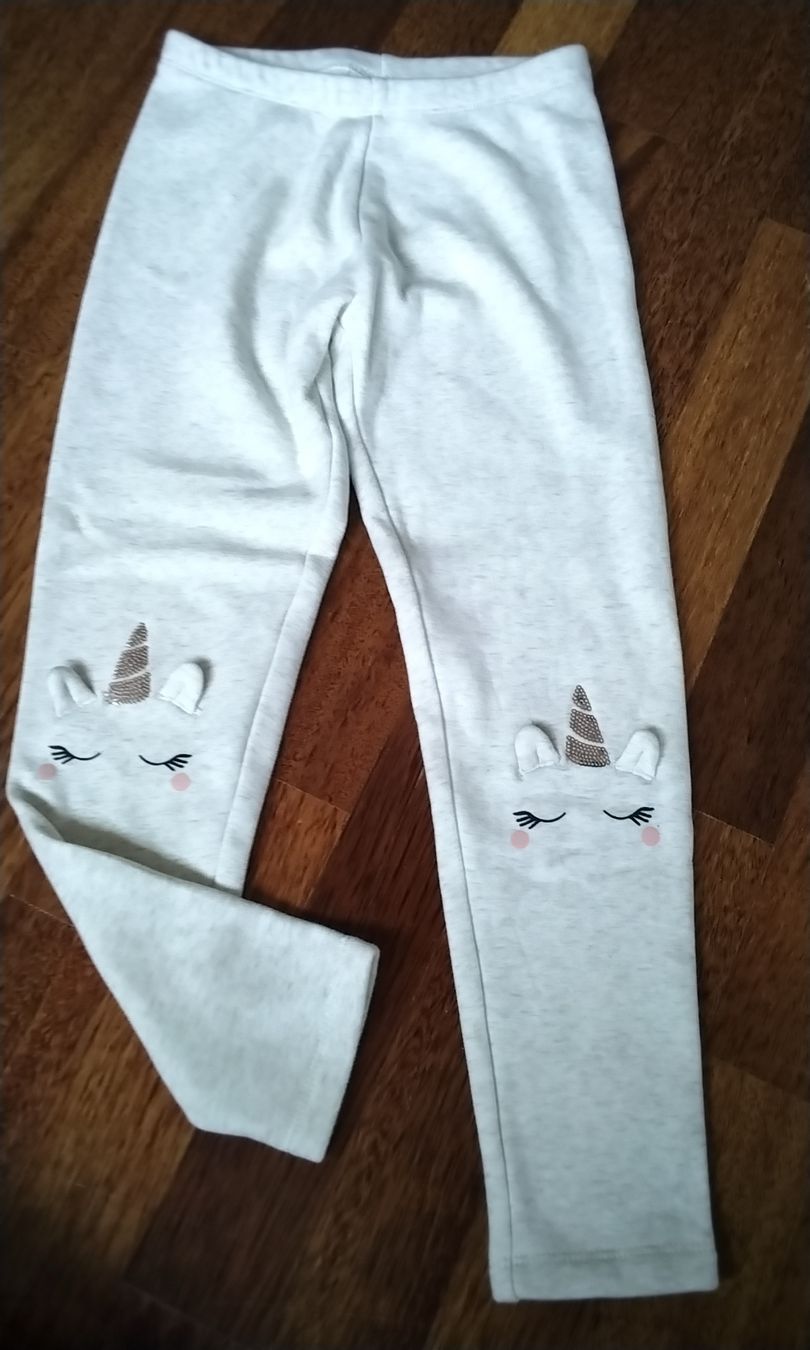 C&A Calze & Collant: C&A Mädchen Leggings wärmend, Einhorn, Gr. 140 – Usato da Büren SO venduto da T02rickonSWE