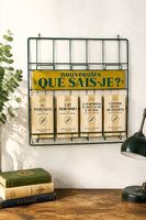 Antikes Wandregal «Que sais-je?» - Französischer Charme!