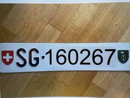 SG 160267 Kontrollschildabtretung