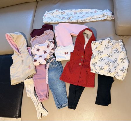 Baby Girl Clothing Set - Size 80 / 12 months