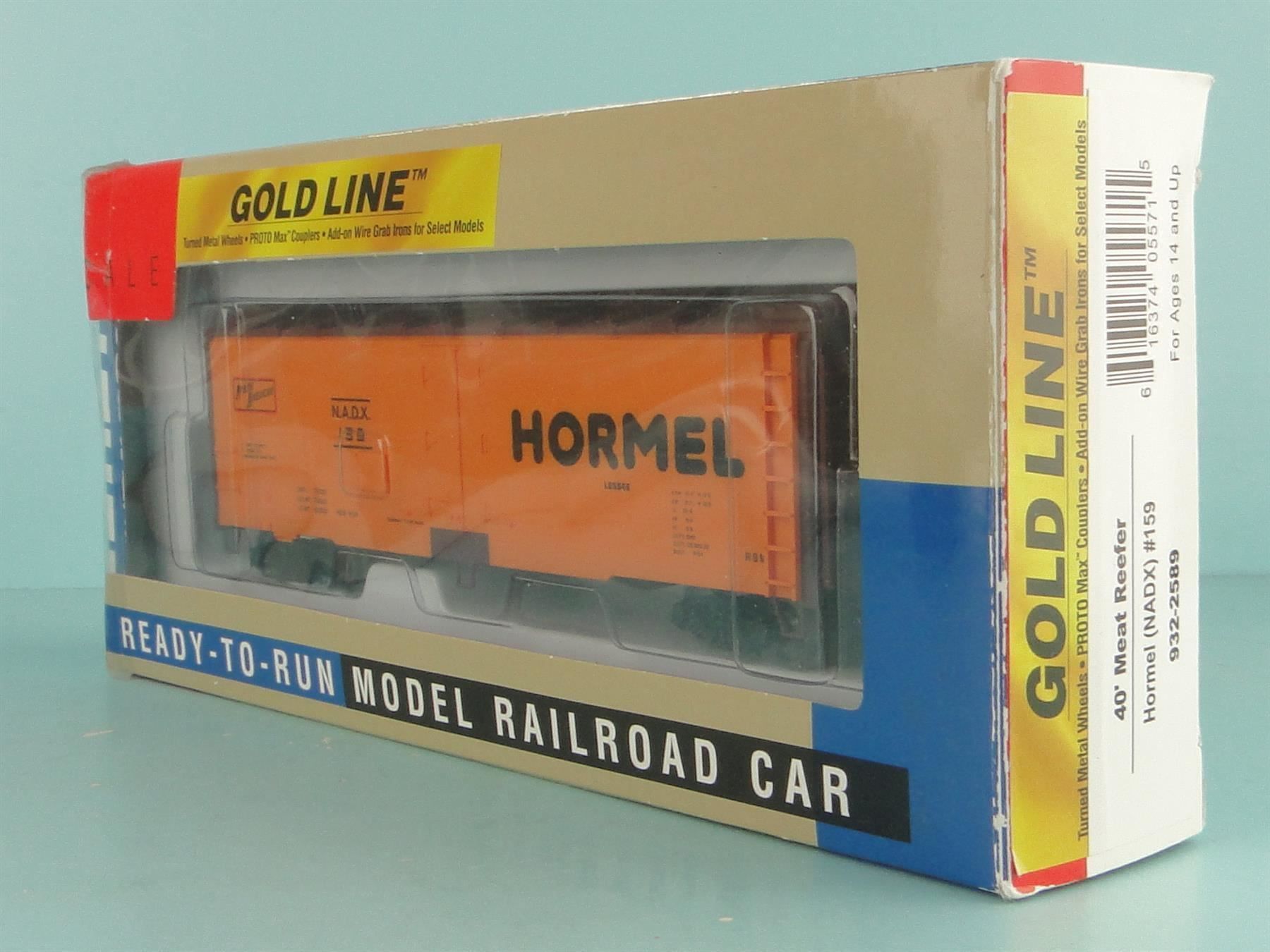 Modellini di ferrovie: Proto Golden Line Hormel Refree,  Kadee – Nuovo e nell'imballaggio originale da Bülach venduto da cann11 5