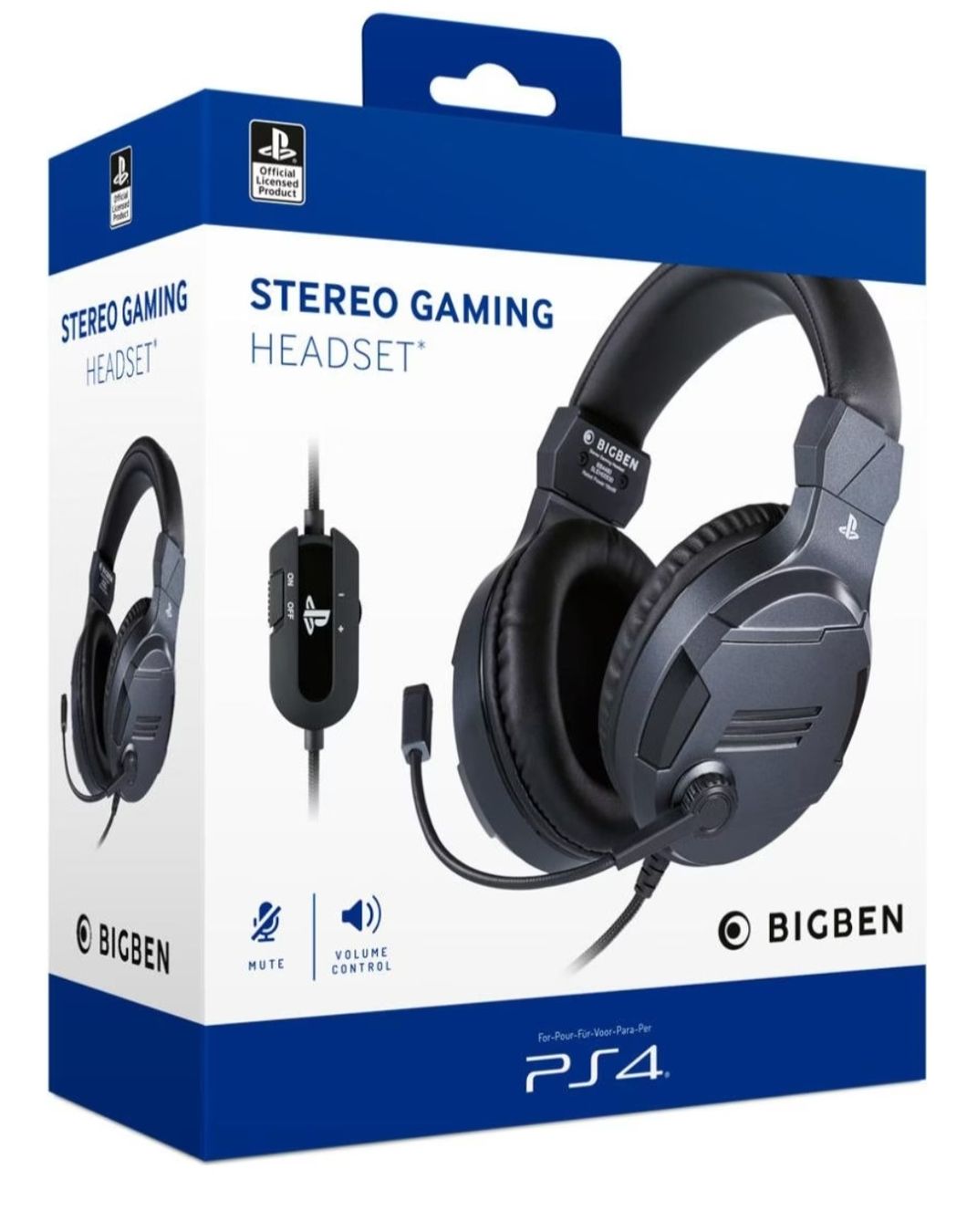 Cuffie: Bigben Stereo Gaming Headset / PS4, PS5 & PC Fabrikneu – Nuovo e nell'imballaggio originale da Schneisingen venduto da backstore24