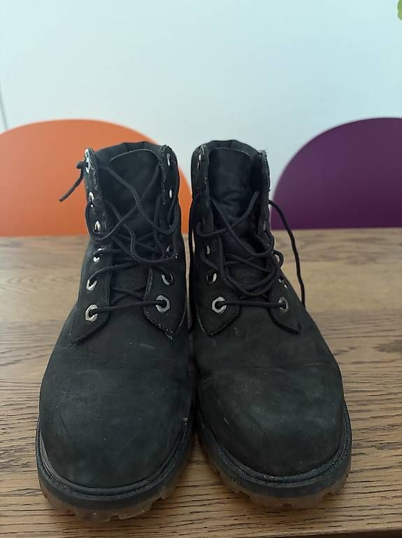 Chaussures femmes: Timberlands Stiefel Schwarz Gr. 38 – D'occasion à Birmensdorf ZH par japaro 1