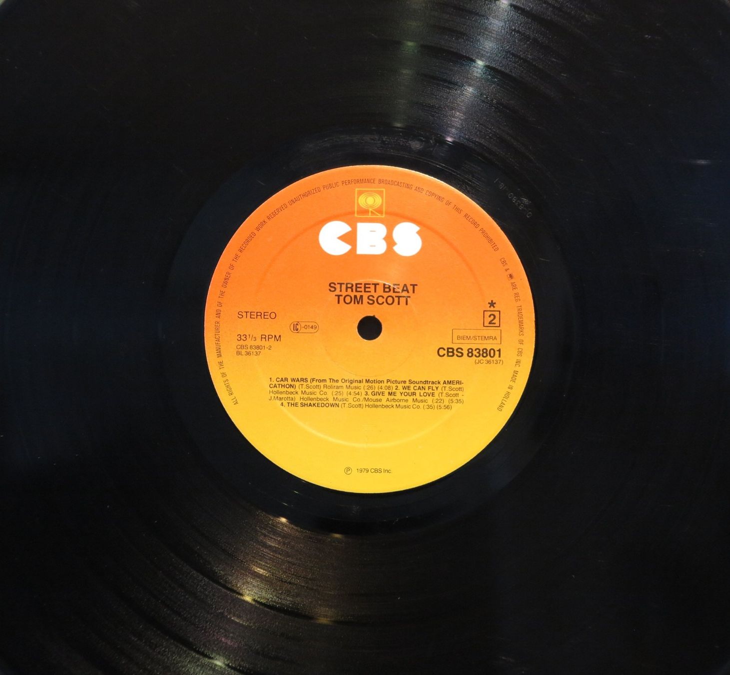 Vinyles: Tom Scott - Street Beat – D'occasion à Zürich par Naim60 4