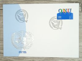 TR17 Enveloppe + Timbre Suisse 1995