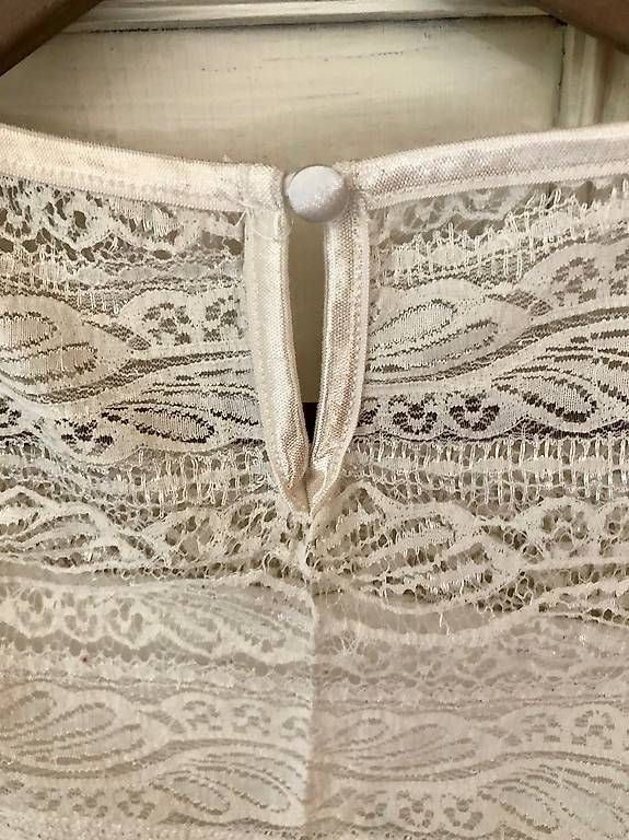 Tops: Schulterfreies Top mit Spitze, weiss – D'occasion à Zürich par lino07 2