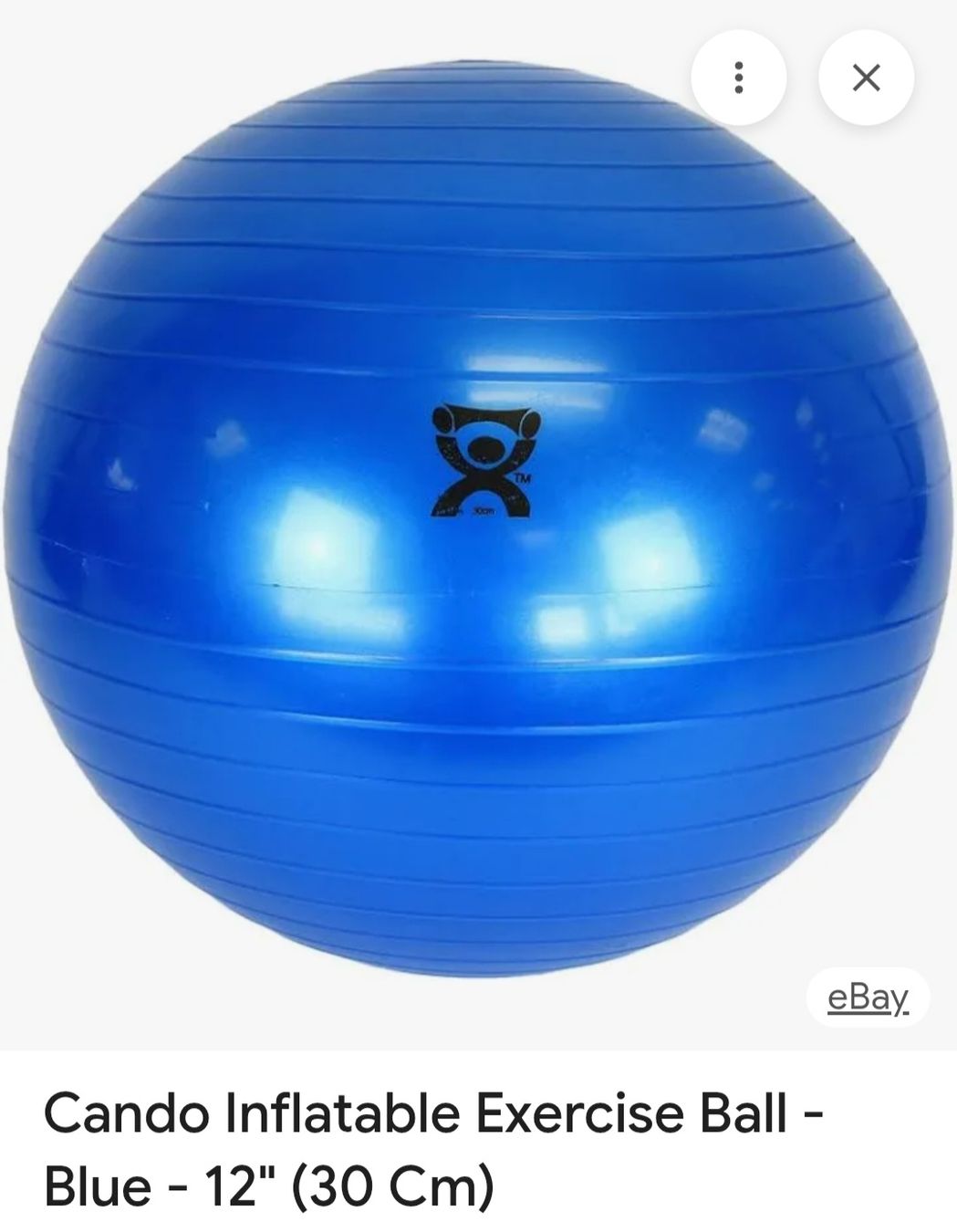 Bälle: Cando inflatable Exercise Ball 30cm  – Neu und originalverpackt aus Bürglen UR von BenSon6777