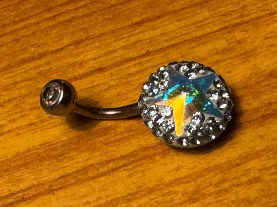 Piercingschmuck: Piercing Bauchnabel Schmuck Zirkonia – Gebraucht aus Steffisburg von smocky17 1
