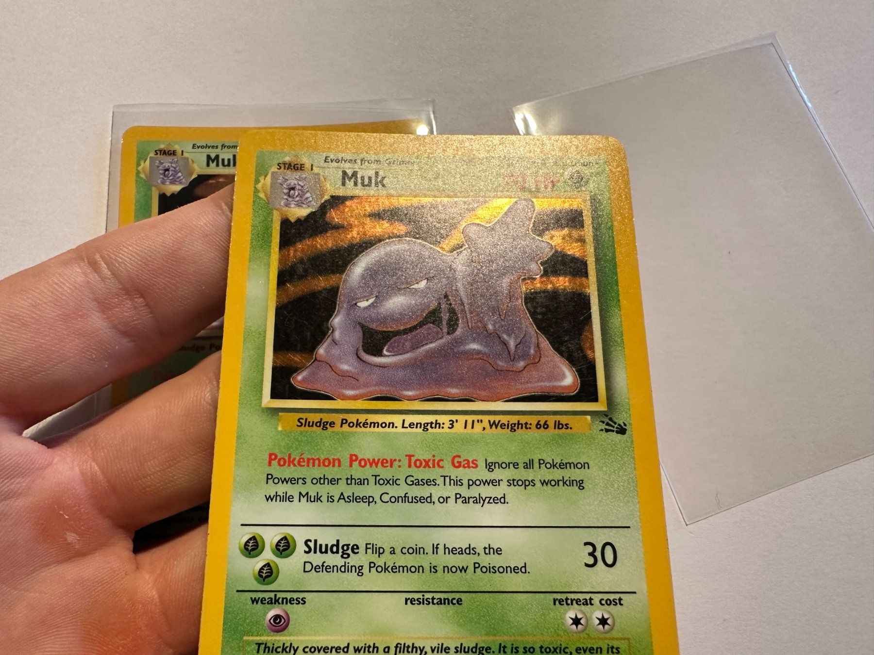 Pokémon Sammelbilder & Trading cards: Muk holo Set Fossil EN – Gebraucht aus Hagendorn von Pokecollectorch 6