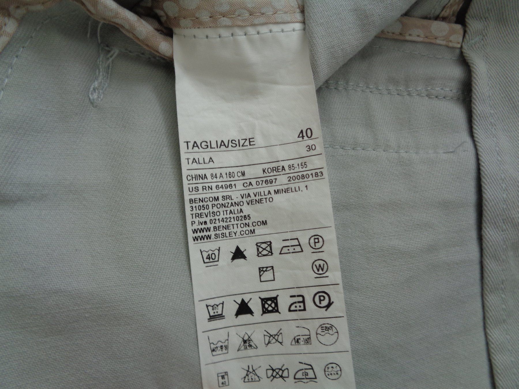 Sisley Jacken: Jacke - Sisley - Grösse 38 – Neu (gemäss Beschreibung) aus Chur von omonia 4