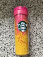 Starbucks Tumbler pink gelb ca.5dl
