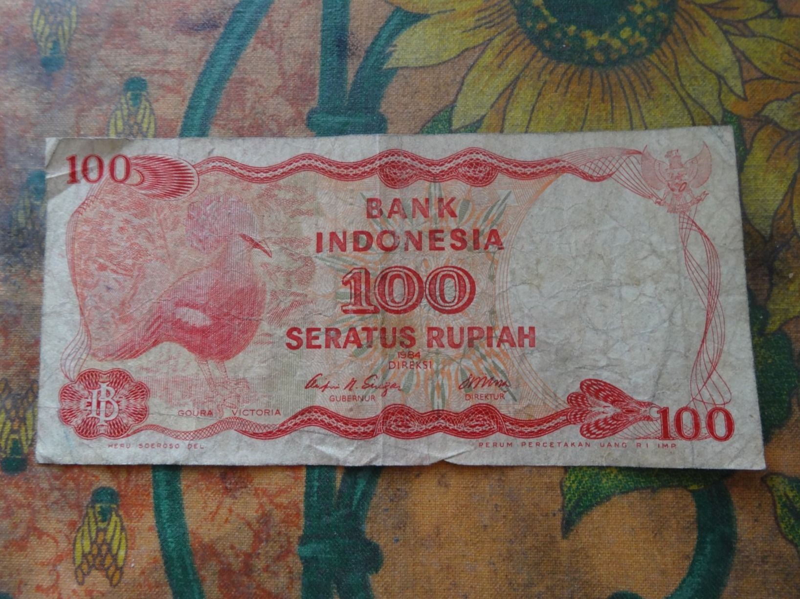 Banknoten: INDONESIE  100  Rupiah  Billet – Gebraucht aus Romanel-sur-Lausanne von Swift13