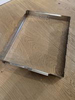 Backrahmen verstellbar Edelstahl 28x36 cm guter Zustand