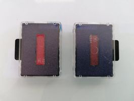 Ersatz-Stempelkissen zu Trodat 5430 rot-blau aus Lager, NEU