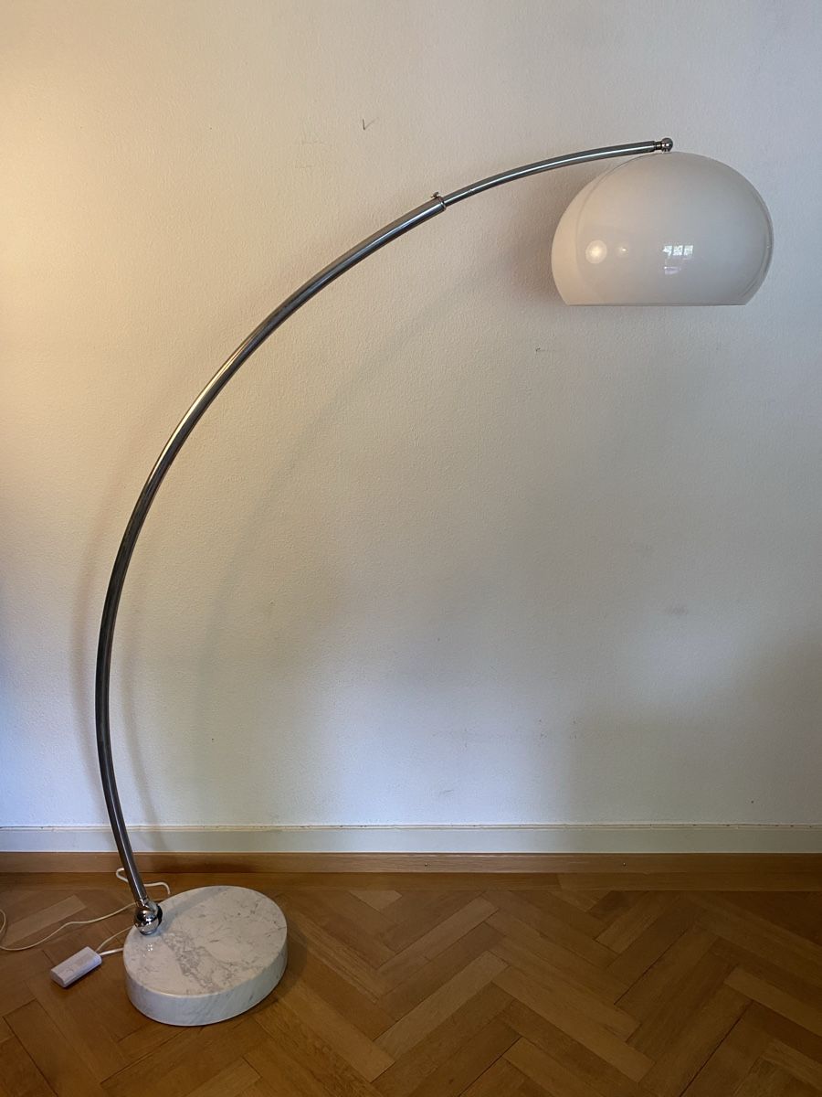 Lampade: Design Vintage Bogenlampe – Usato da Olten venduto da sportwelt 2