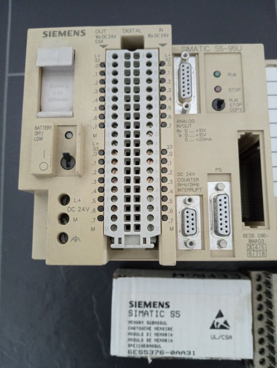 Siemens SIMATIC S5 CPU / Module (konvolut 2) / 6ES5xxx-xxxx (Gebraucht ...