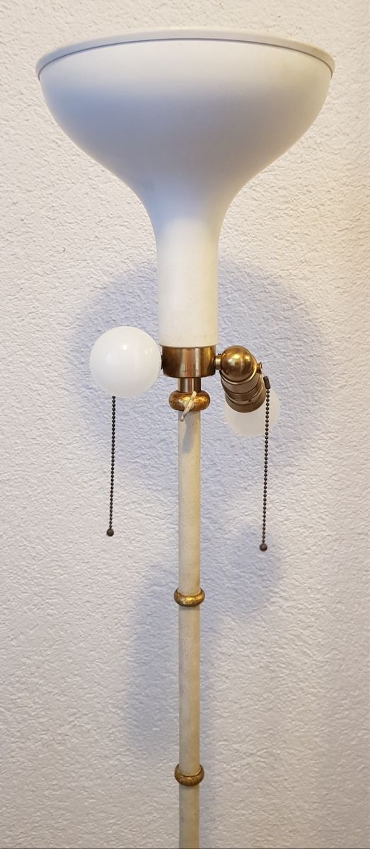 Lampade: Vintage Messing Stehlampe, Stehleuchte – Usato da Mauensee venduto da Braut-kleid 3