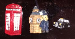 London Souvenir Magnete, 3er Set, Kühlschrank Magnete