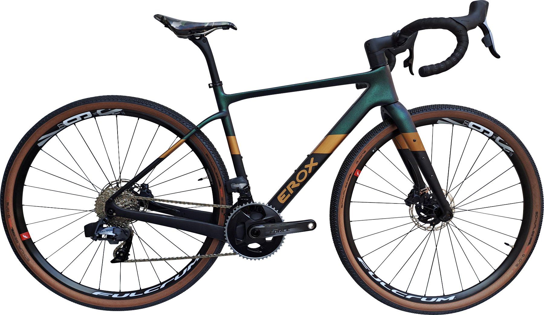 Gravelbike Karbon Erox G-One extra light das Beste 