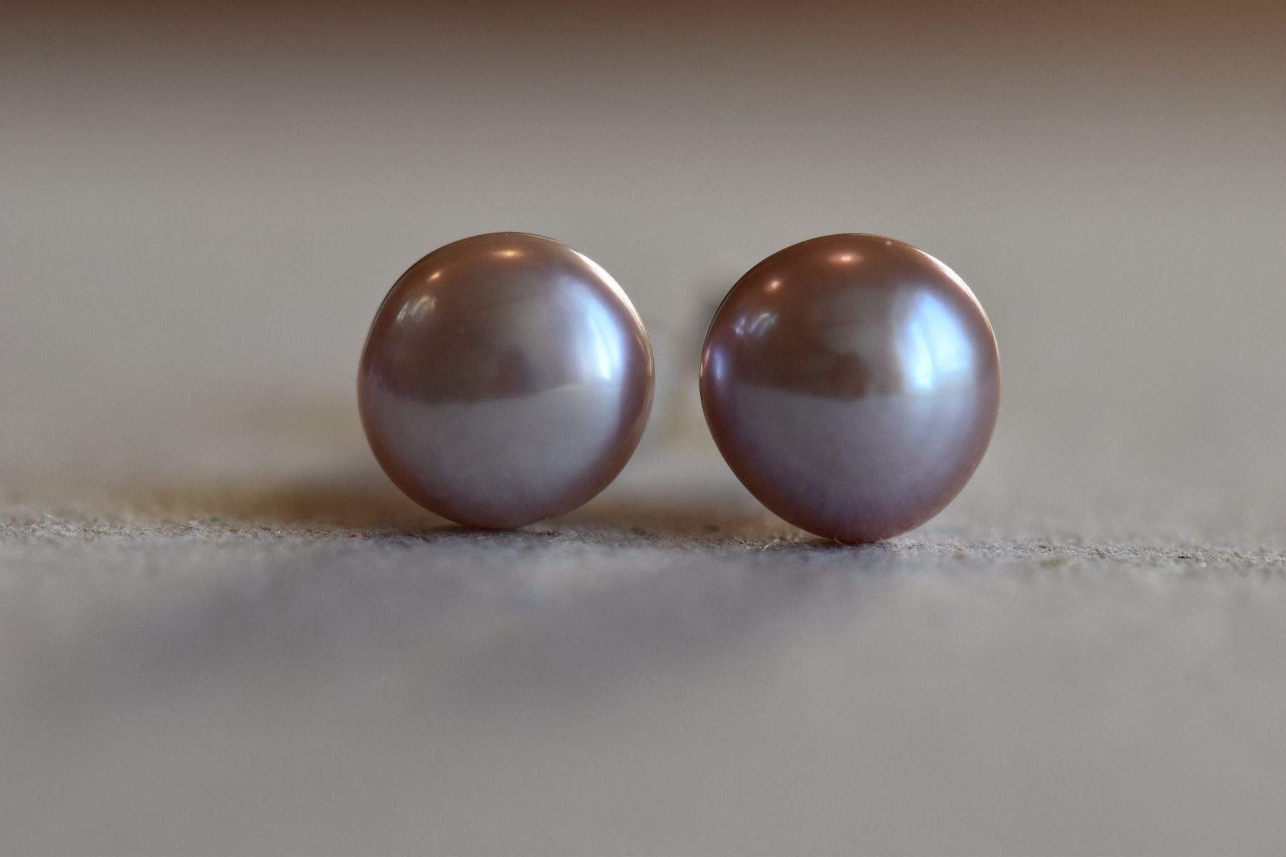Orecchini pendenti & Orecchini a lobo: Natural Pink Perlen Silver Ohrring – Nuovo (secondo la descrizione) da Bévilard venduto da Yougems 2