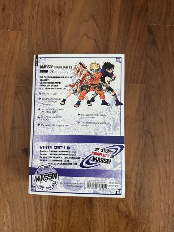 Fumetti: Naruto Massiv Manga #02 – Nuovo (secondo la descrizione) da Zug venduto da Yapping 2