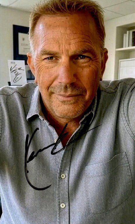Autografi: Kevin COSTNER / TOP AUTOGRAMM – Usato da Egg b. Zürich venduto da Dbunny
