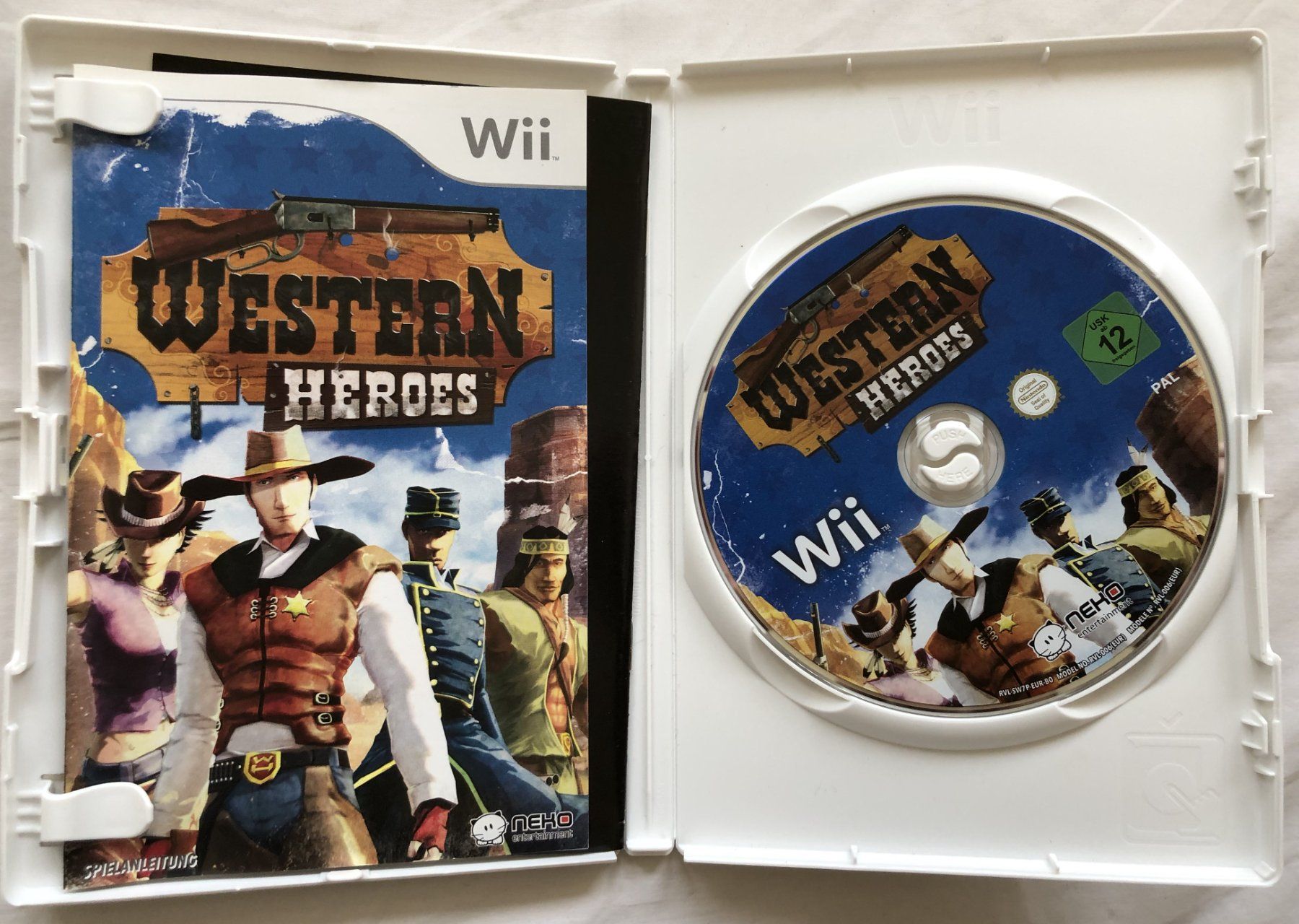 Nintendo Giochi: Nintendo Wii - WESTERN HEROES – Usato da Schaffhausen venduto da durruti 1