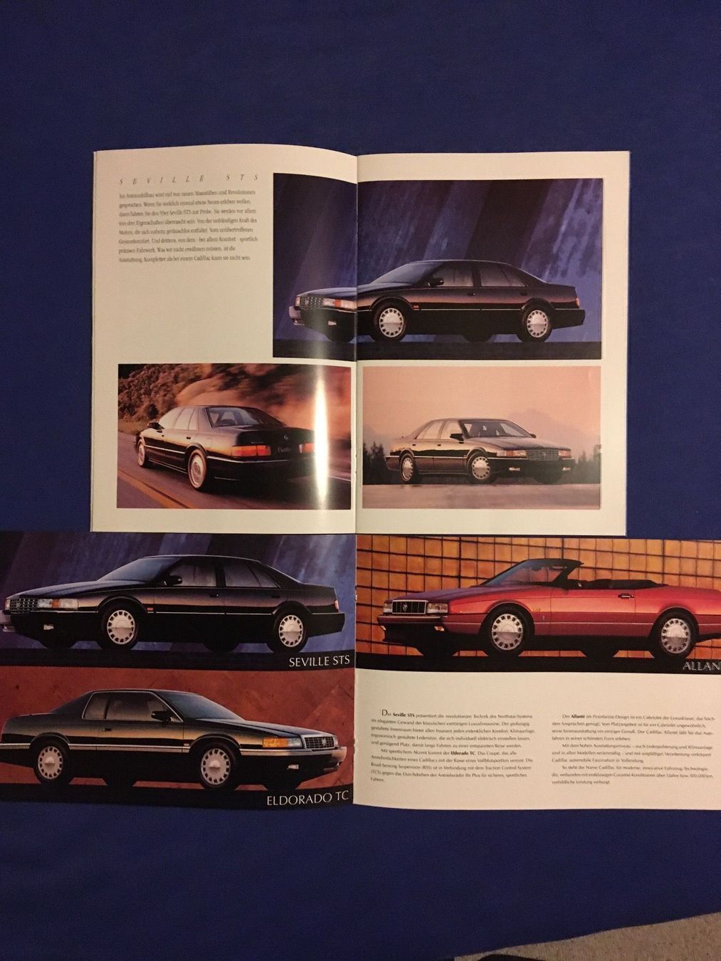 Documenti: Cadillac Northstar 1993 Prospekte – Usato da Schlatt ZH venduto da Cheyenne69 1