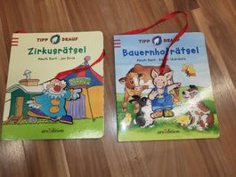 Tlpp drauf Bauernhof und Zirkusrätsel