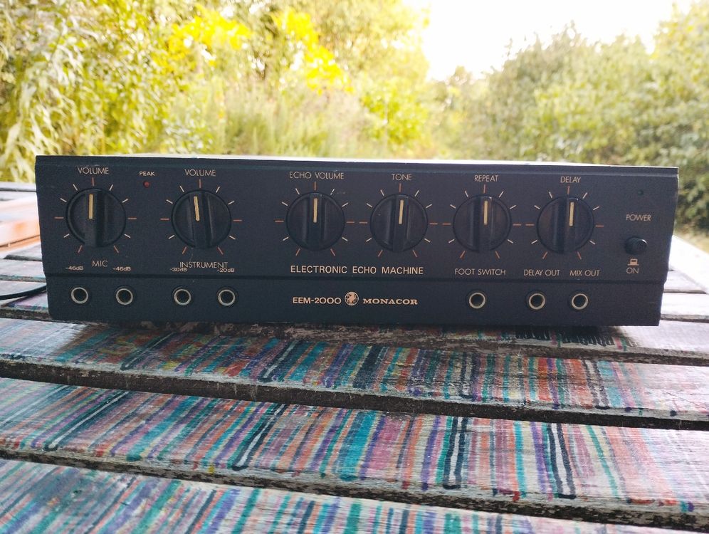 Monacor EEM-2000 Electronic Echo Machine Analog Delay Effect (Defekt ...