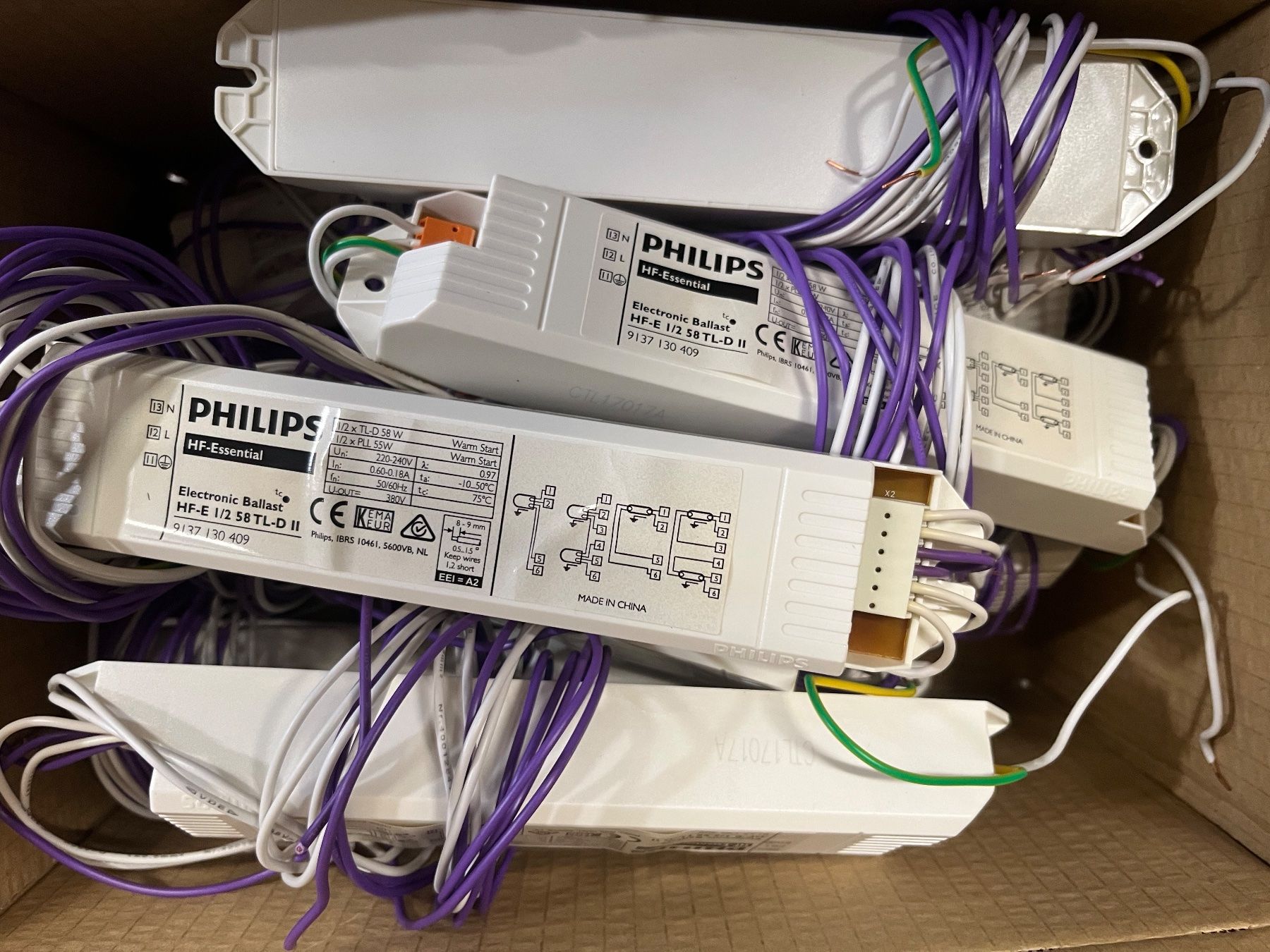 Osram Componenti elettronici: EVG Vorschaltgerät Philips 2x58W – Usato da Flüelen venduto da MyLimit-24000
