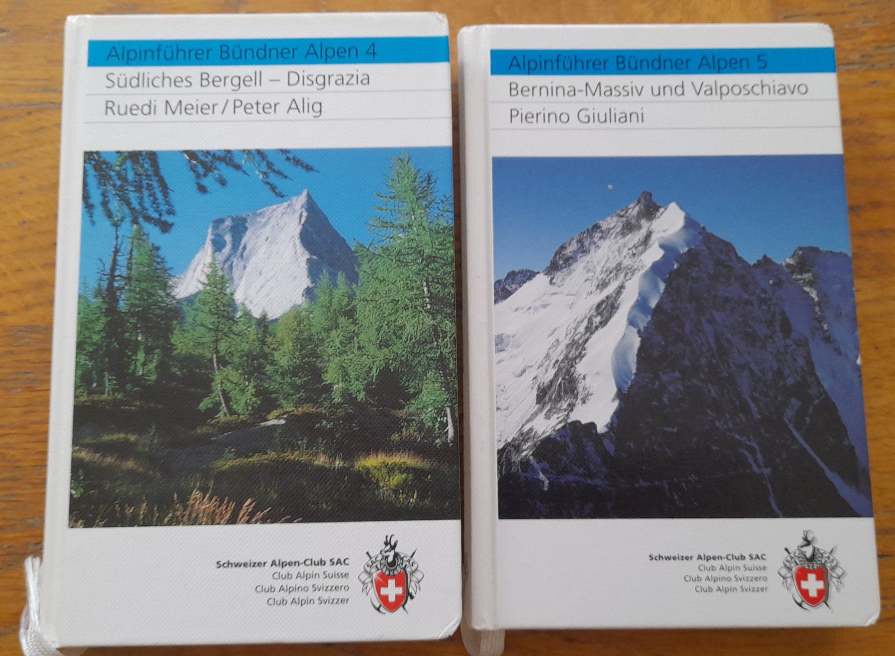Libri: SAC Alpinführer Bündner Alpen 4 & 5 – Usato da Richigen venduto da lis_qql9