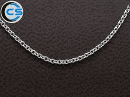 Collier Ankercollier 18 Karat Weissgold Länge 38cm