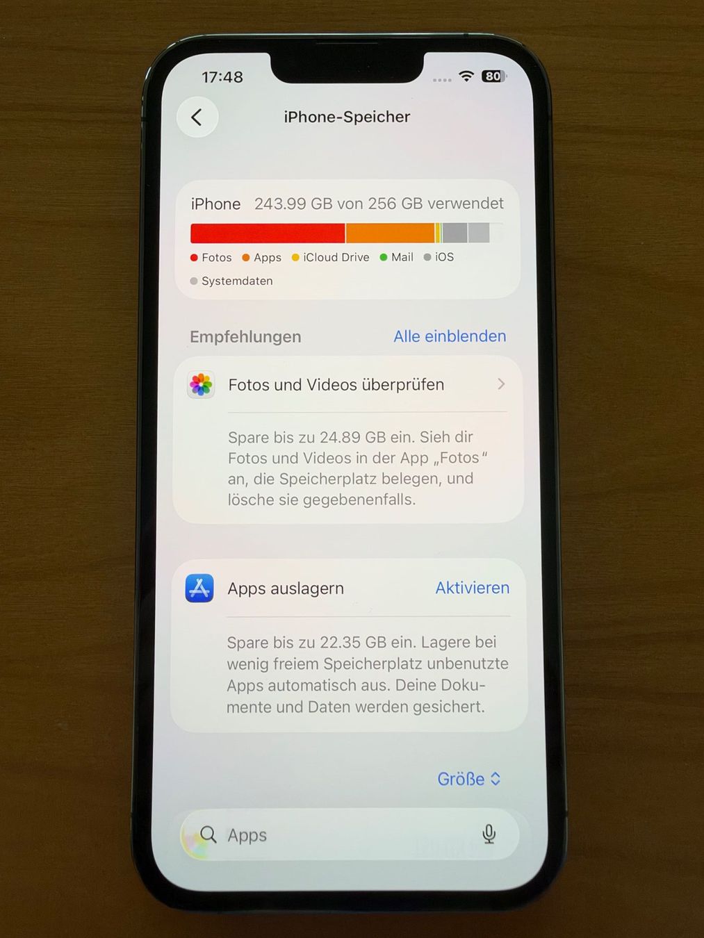 Apple Telefoni cellulari / Smartphones: Makelloses iPhone 13 Pro 256 GB, Farbe Graphit mit Zubehör – Usato da Oberwil BL venduto da tom_ytl5 6
