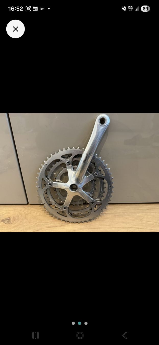 Campagnolo Pezzi di ricambio: Campagnolo Racing 3fach Kurbel – Usato da Hombrechtikon venduto da geromfu 1