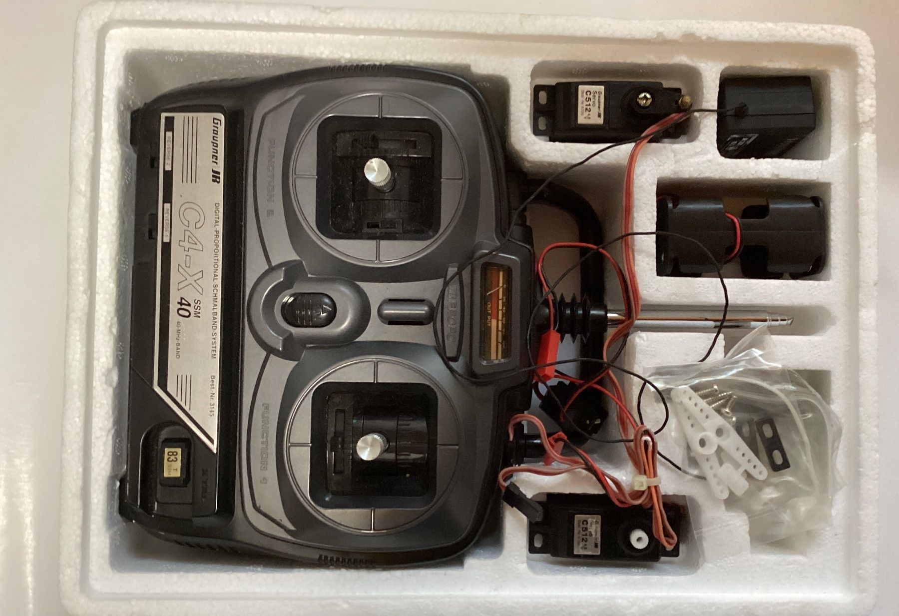 Graupner Modellismo RC: Graupner Remote Control Set SSm 40, Turbo 6 Plus Schnellader – Usato da Röthenbach Hbsee venduto da rob_8nwl 1