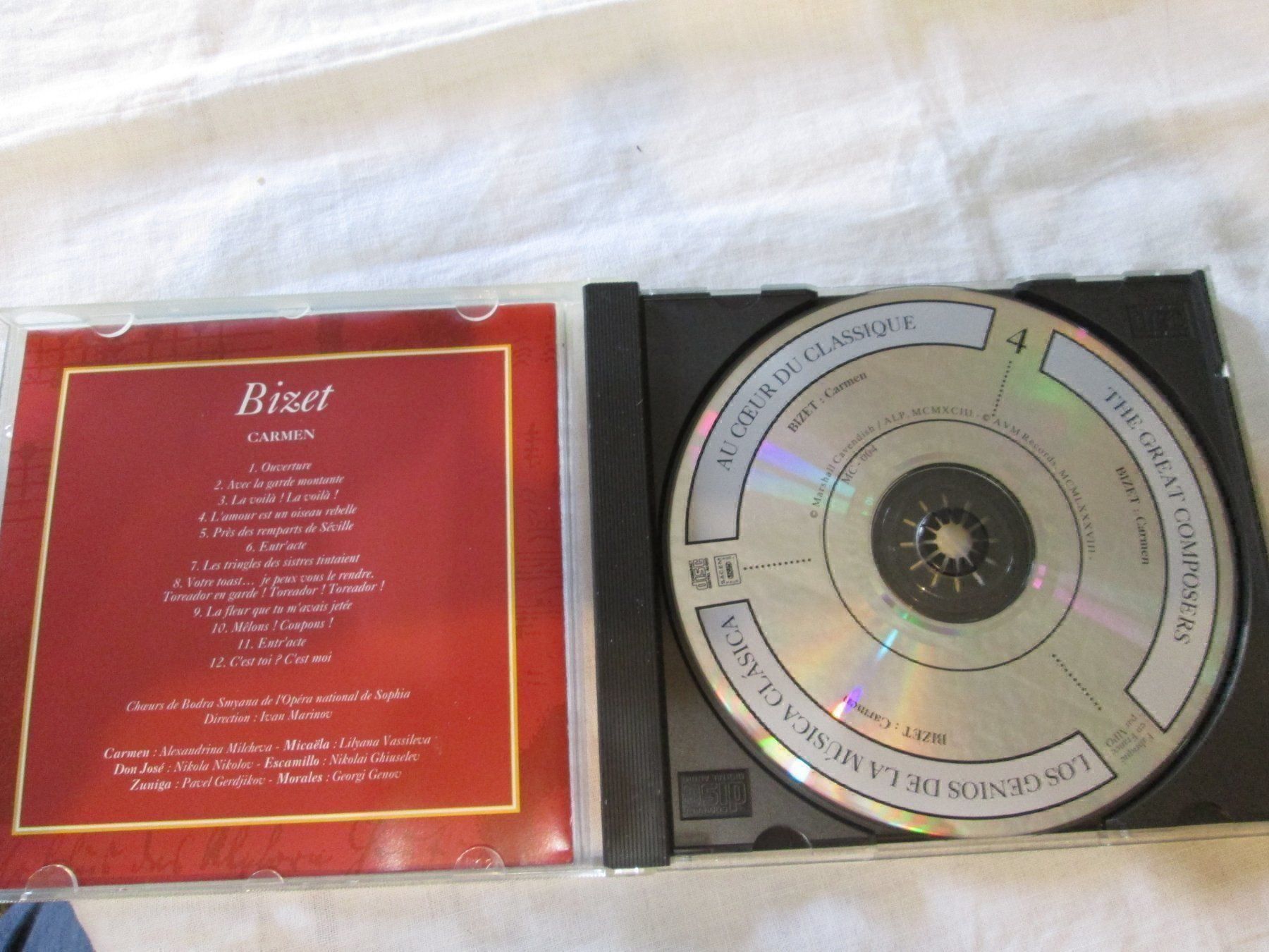 CDs: CD AU COEUR DU CLASSIQUE BIZET – Gebraucht aus la Chaux-de-Fonds von Lampe 1