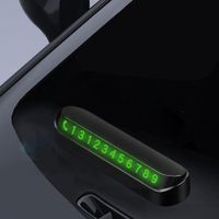Telefonnummer Schild fürs Auto (zuklappbar / temporär)