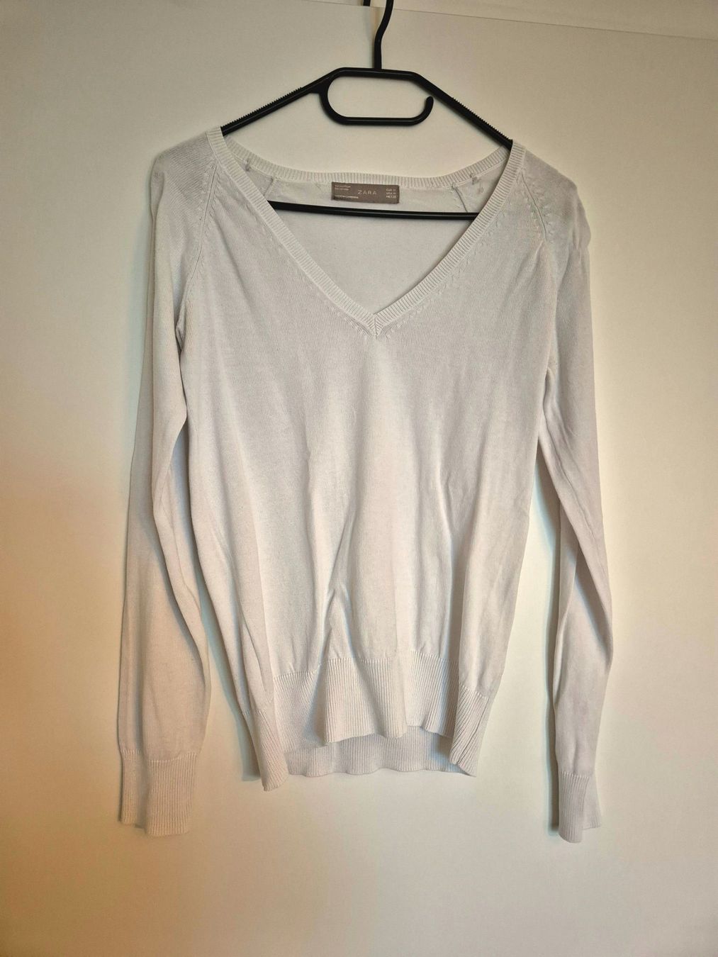Zara Maglioni & Felpe: Weisser Zara Pullover in Gr. M – Usato da Zürich venduto da miss_lin