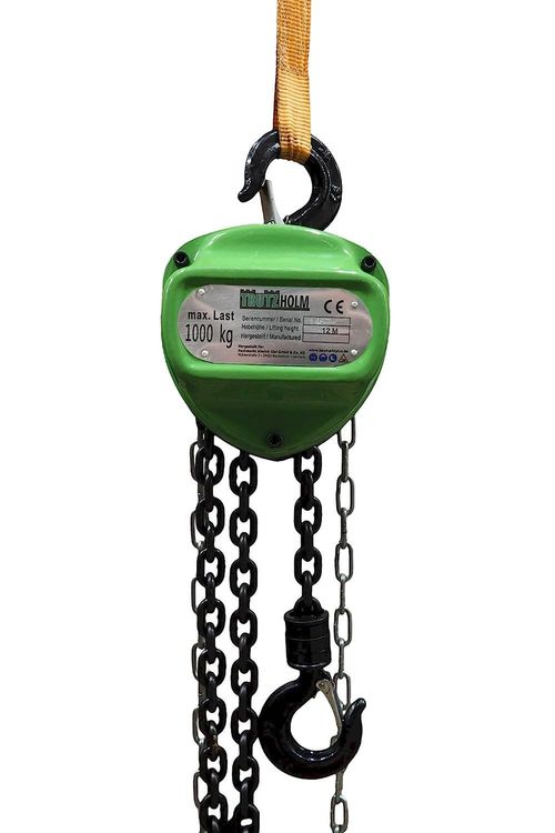 Kettenzug 499 Kg / 1/2 Tonne – 1,5 M G80 Kette, Mini-Abzieher, Ultraleicht & Handlich
