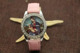 Armbanduhr Uhr für Taufe Bibel Ostern Rosenkranz NEU
