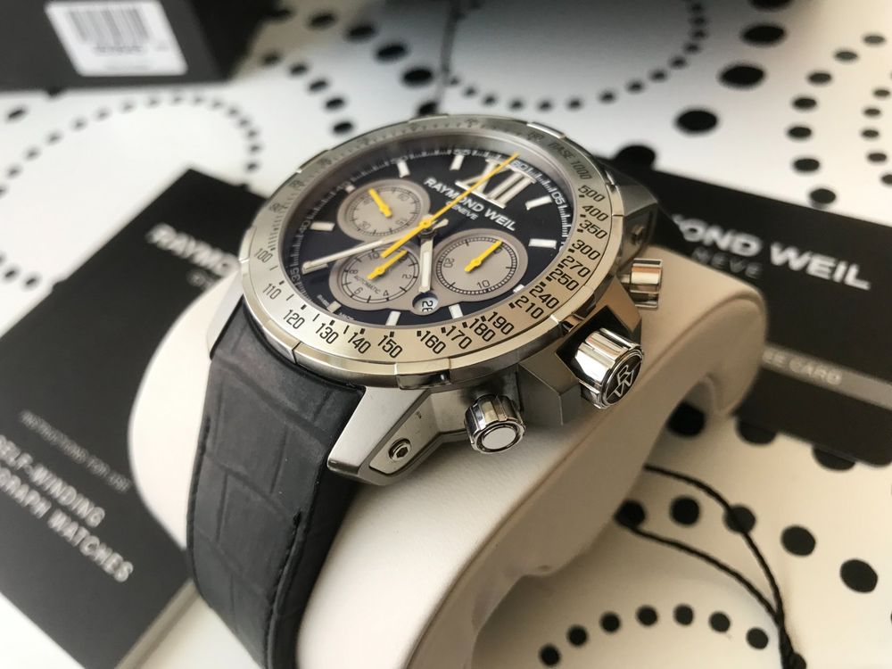 RAYMOND WEIL NABUCCO CHRONO AUTOMATIC TITANIUM SWISS MADE (Neuf