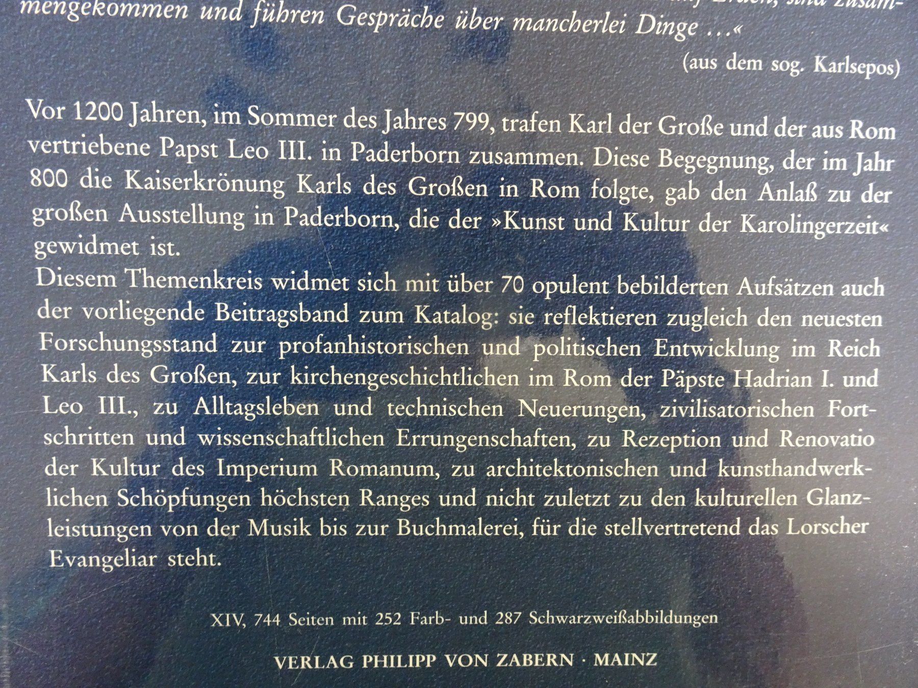 Bücher: 799 - Kunst und Kultur in der Karolingerzeit – Gebraucht aus männedorf von purzelchen 9