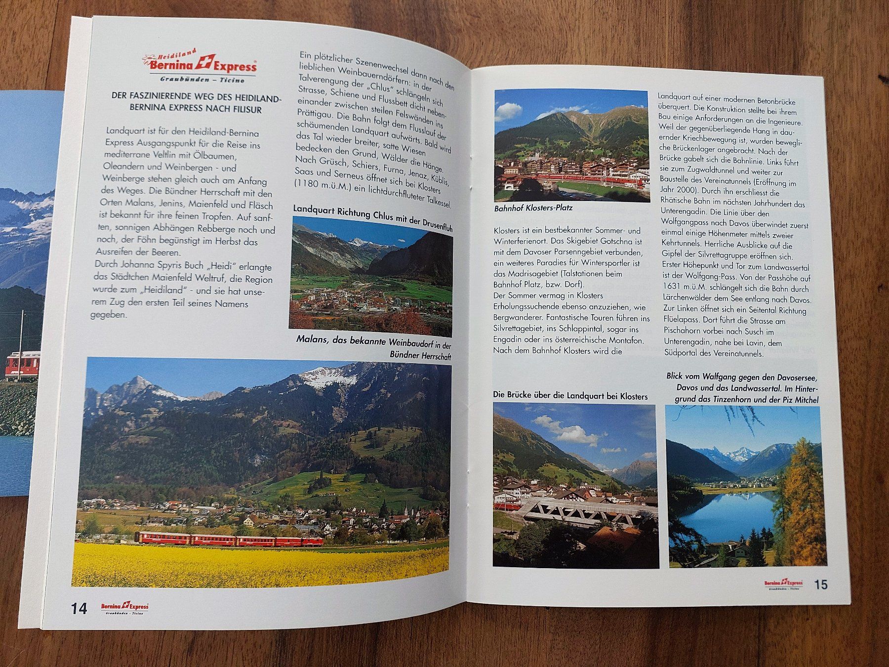 Riviste & Magazine: Bernina Express - Zwei Reiseführer – Usato da Schönenwerd venduto da Steidi 5