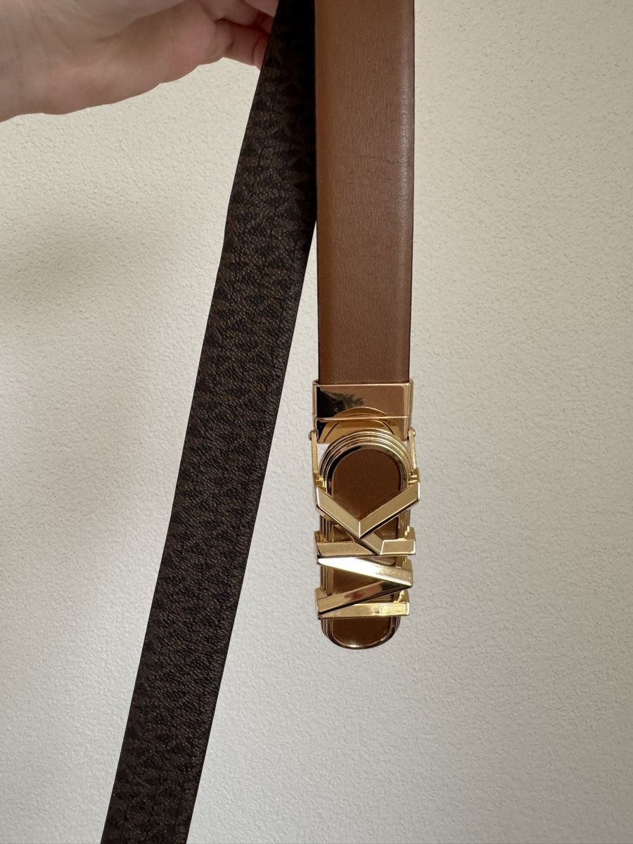 Michael Kors Cinture: Wendbarer Edler Michael Kors Gürtel mit Logo-Muster – Nuovo (secondo la descrizione) da Spreitenbach venduto da TheStyleAtelier 3
