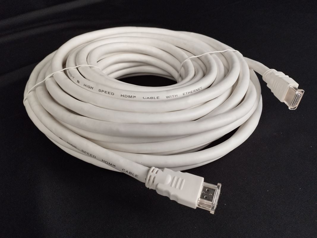 Cavi: VALUE Hdmi Kabel 15 Meter weiss – Nuovo (secondo la descrizione) da Schübelbach venduto da Restwert_Schubelbach 2