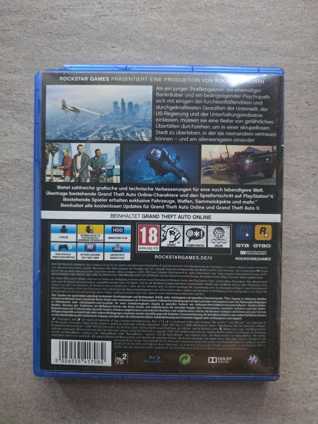Sony Giochi: PS4 Game Grand Theft Auto V -- GTA5 – Usato da Münchenbuchsee venduto da RipiRip 2