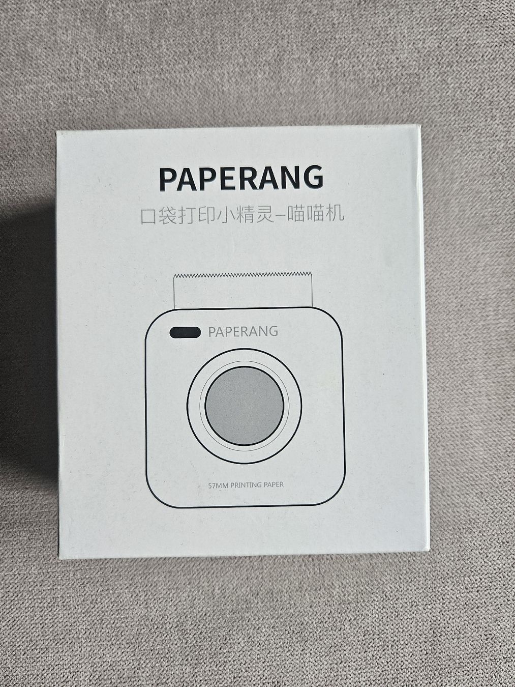 Drucker: Paperang Pocket Printer with Bluetooth + 3 refill rolls – Gebraucht aus Zürich von za.Sophia 2