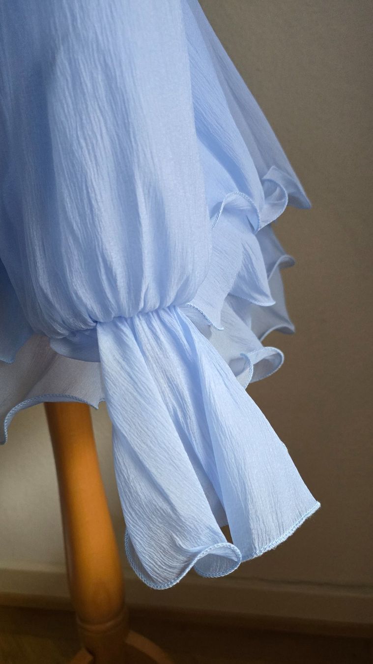Vestiti: robe courte bleue à volants NEUVE - Taille unique – Nuovo e nell'imballaggio originale da Genève venduto da Saleena 8